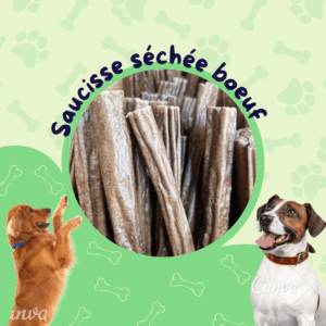 Saucisses séchées boeuf sachet 500g